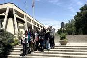 بازدید دانشجویان فرش دانشکده هنر، معماری و شهرسازی از موزه فرش و موزه هنرهای معاصر ایران