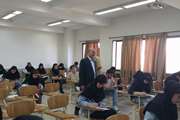  بازدید ریاست محترم دانشگاه و هیات همراه از دانشکده هنر